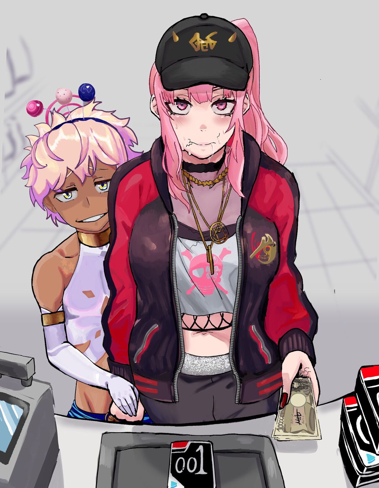 Calli and San Off Collab page 3 full