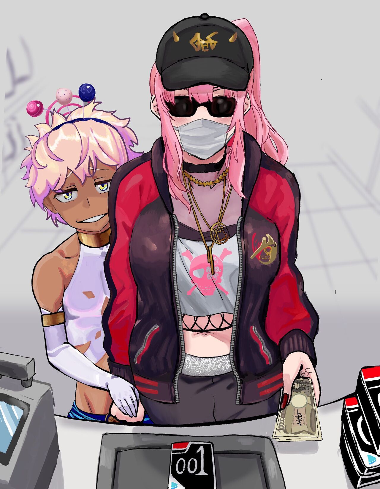 Calli and San Off Collab page 6 full