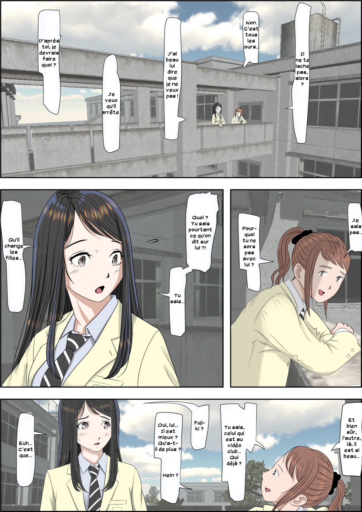 Charao ni Netorare Route 2 Vol. 2 page 4 full