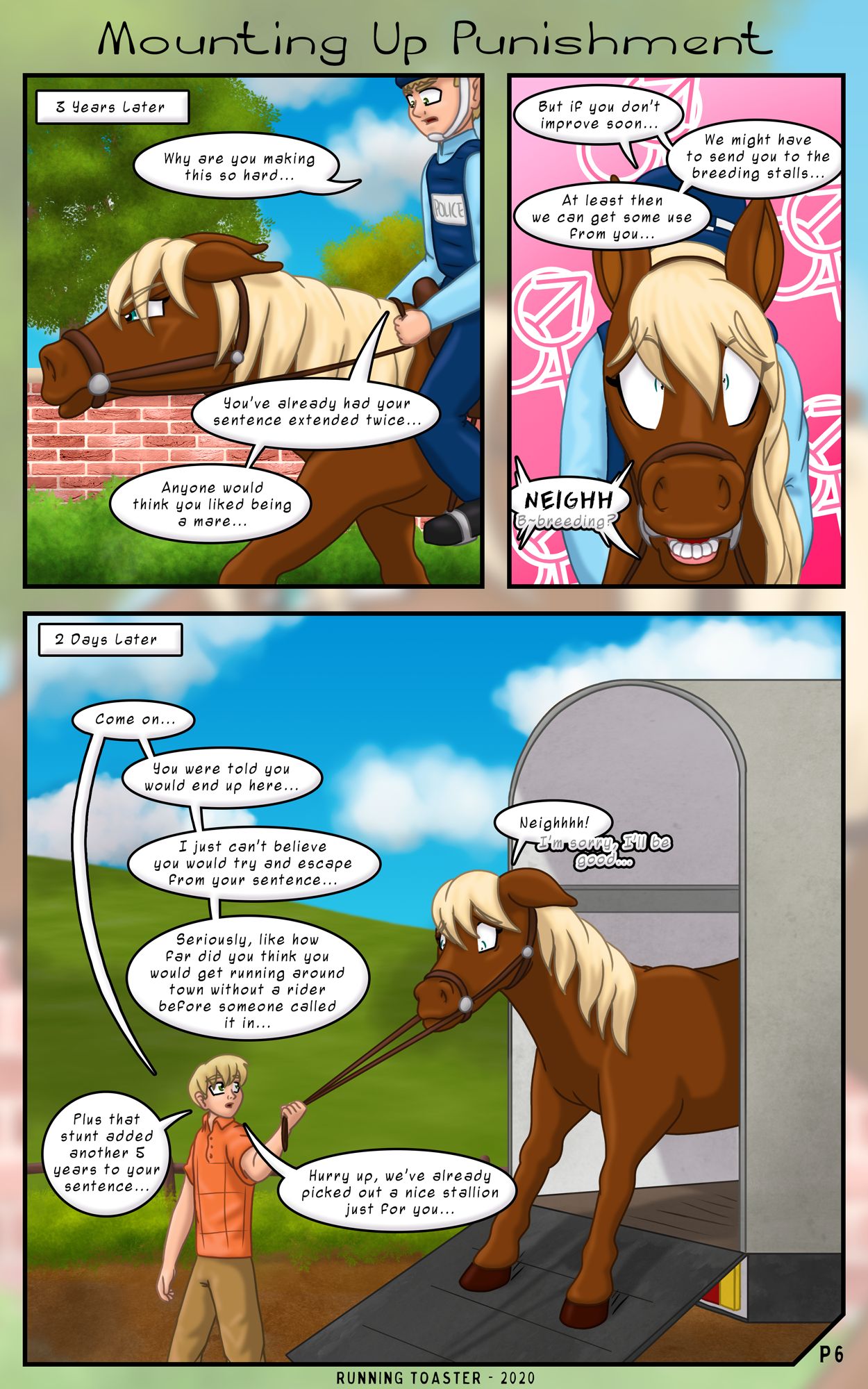 Mounting Up Punishment Series page 6 full