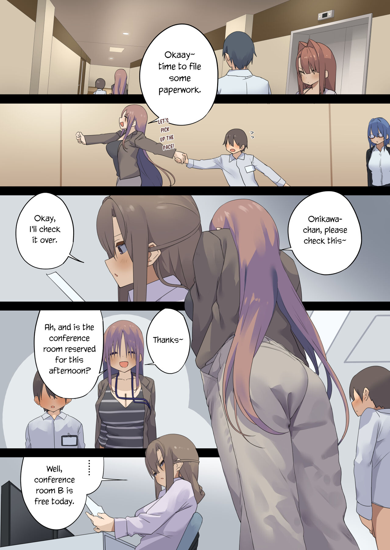 Business Sex Manners ~Internship~ page 5 full