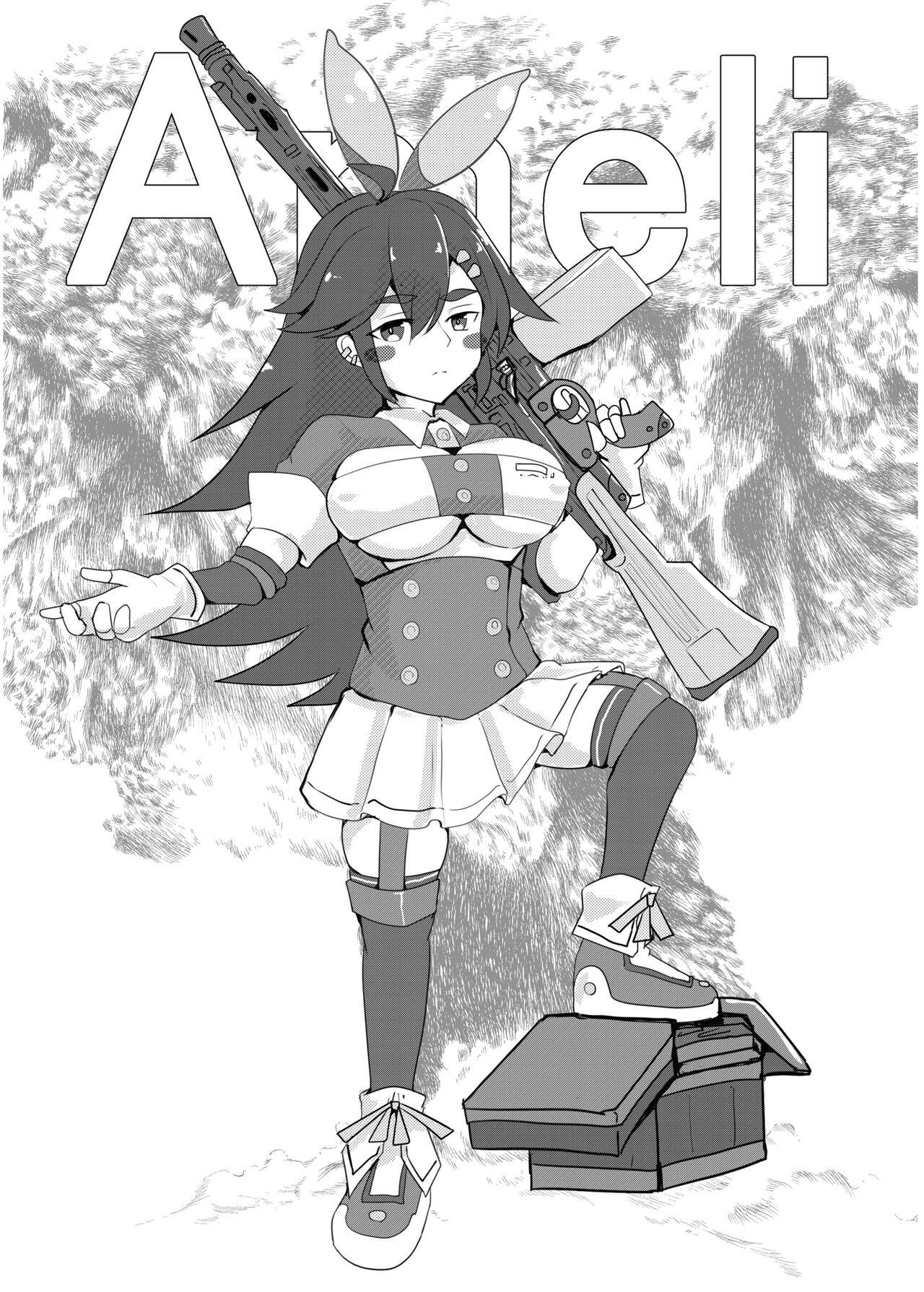 Girl's Frontline Line Fun Book Ameli 100% page 10 full