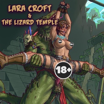 Lara Croft and The Lizard Temple cover