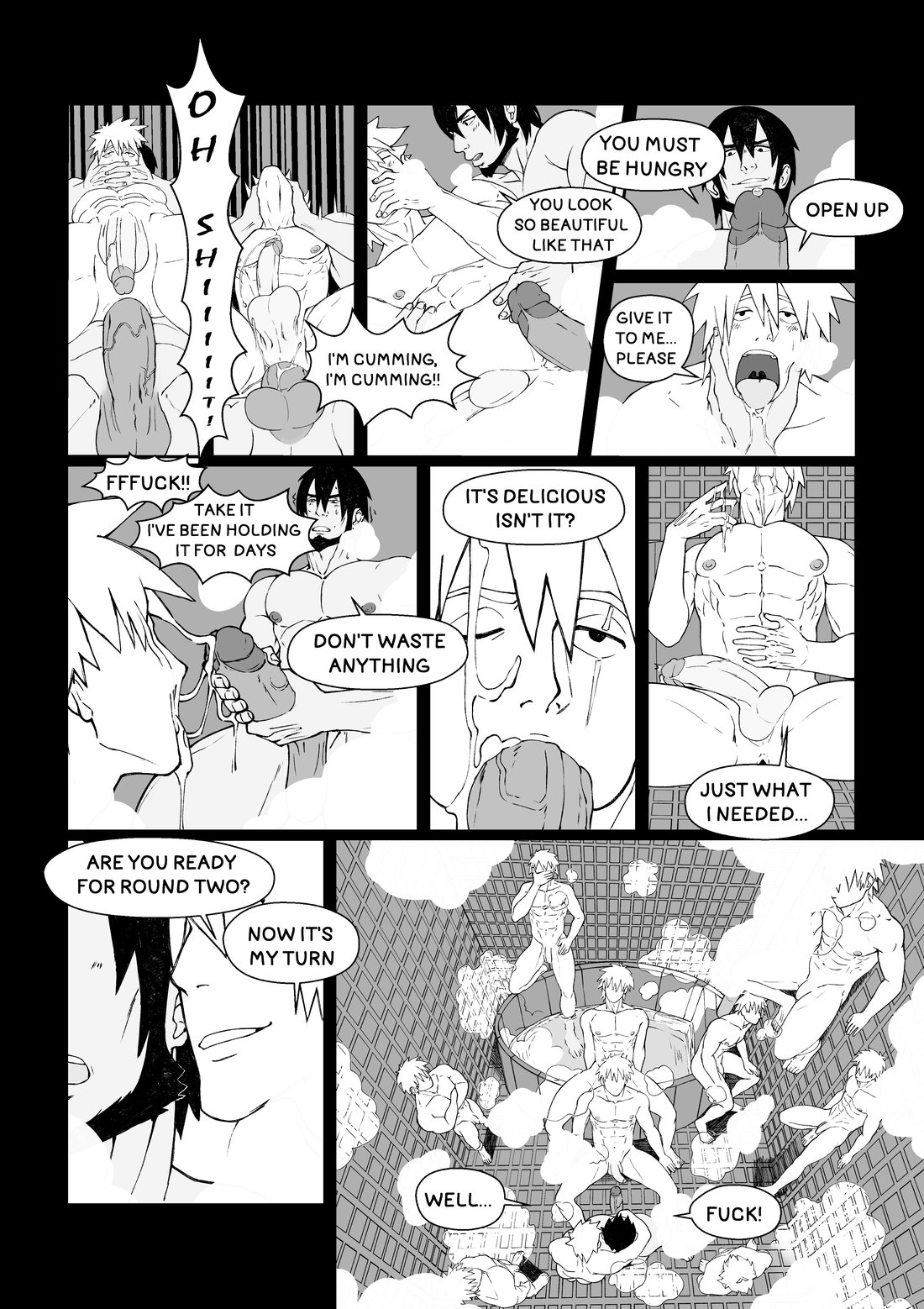 Fresh Out Of The Bath One Hundred Times page 6 full