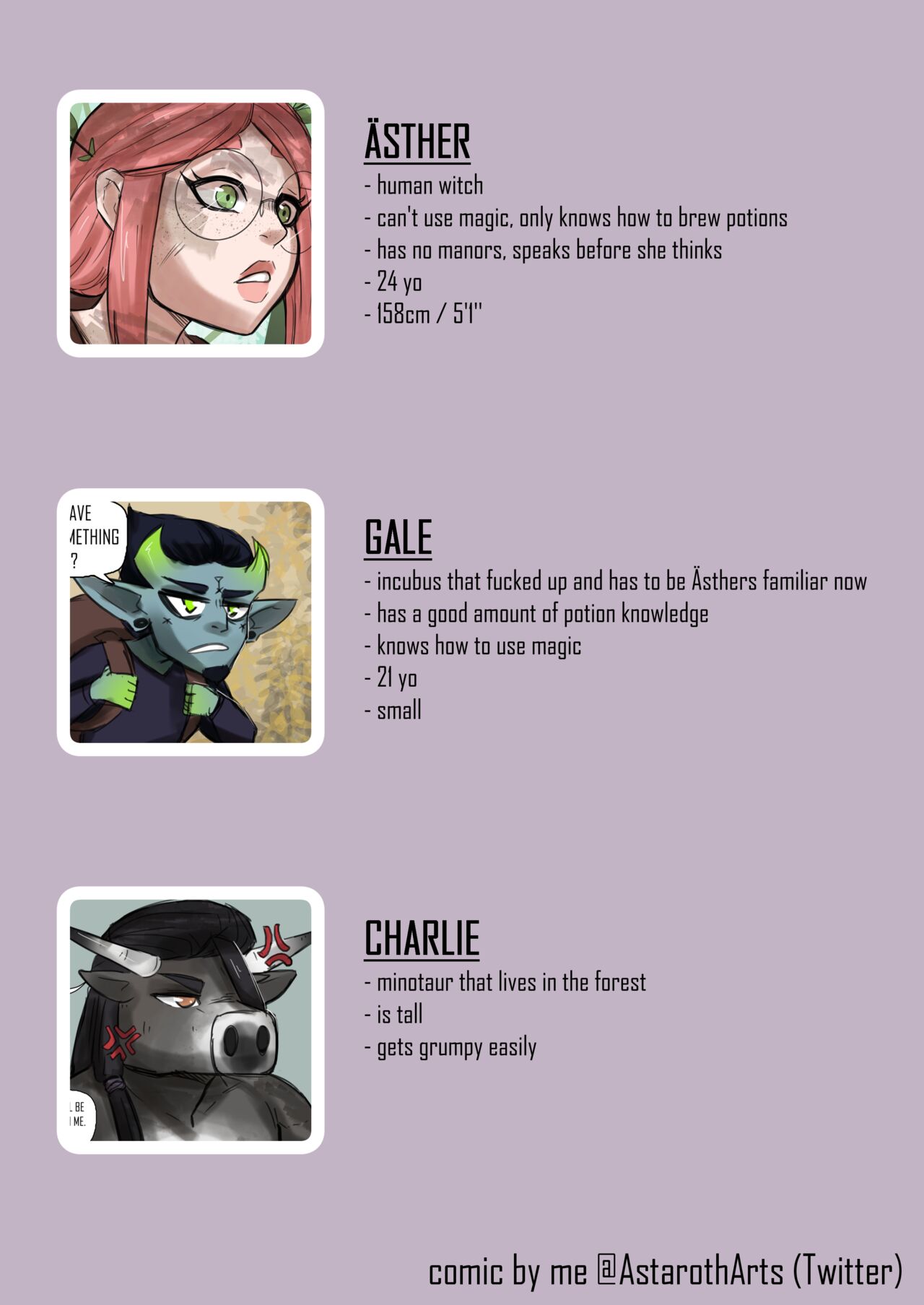 The spilled Cauldron Chapter 1: The Forest page 2 full