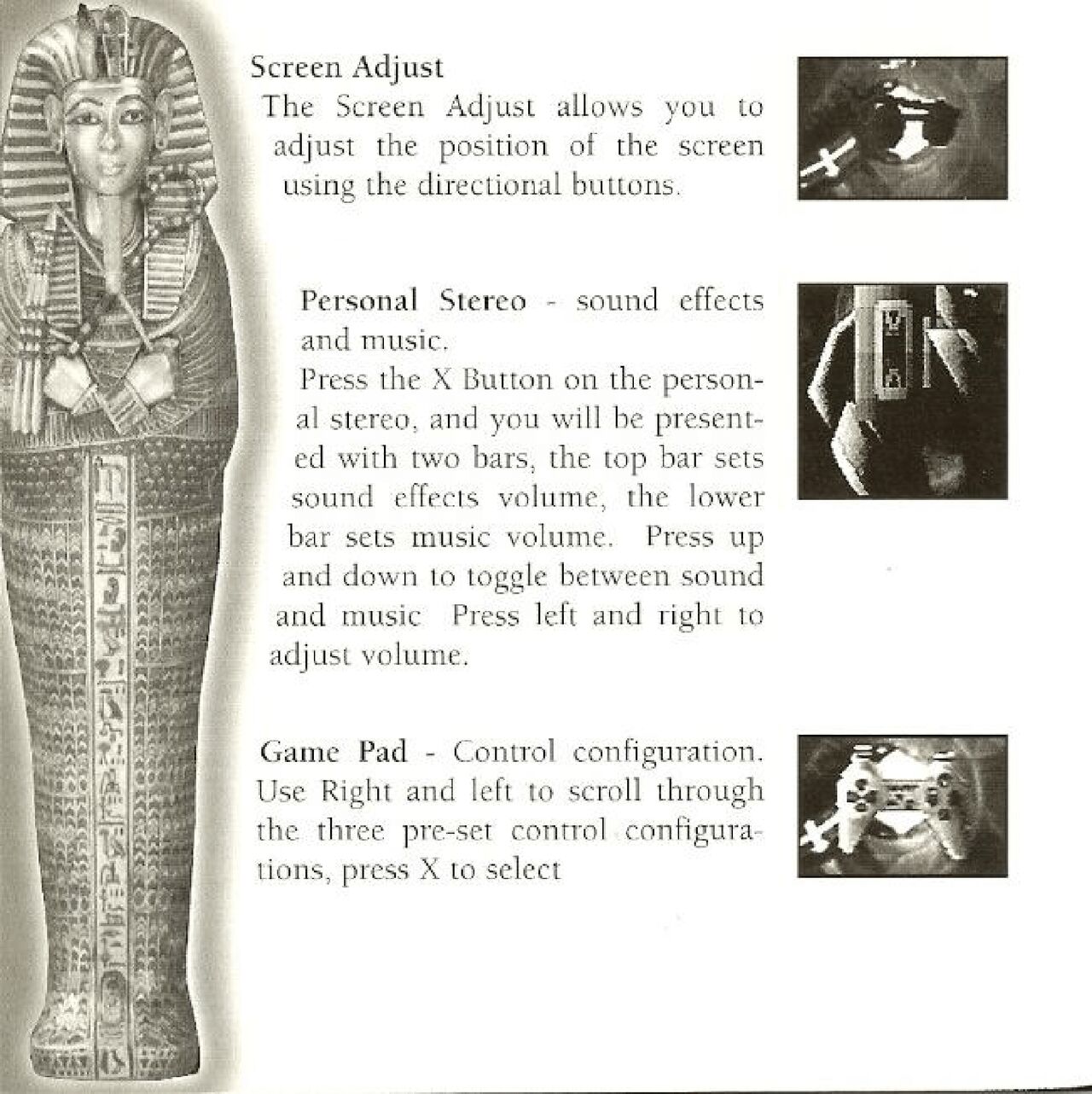 Tomb Raider 1-3 Manuals page 10 full