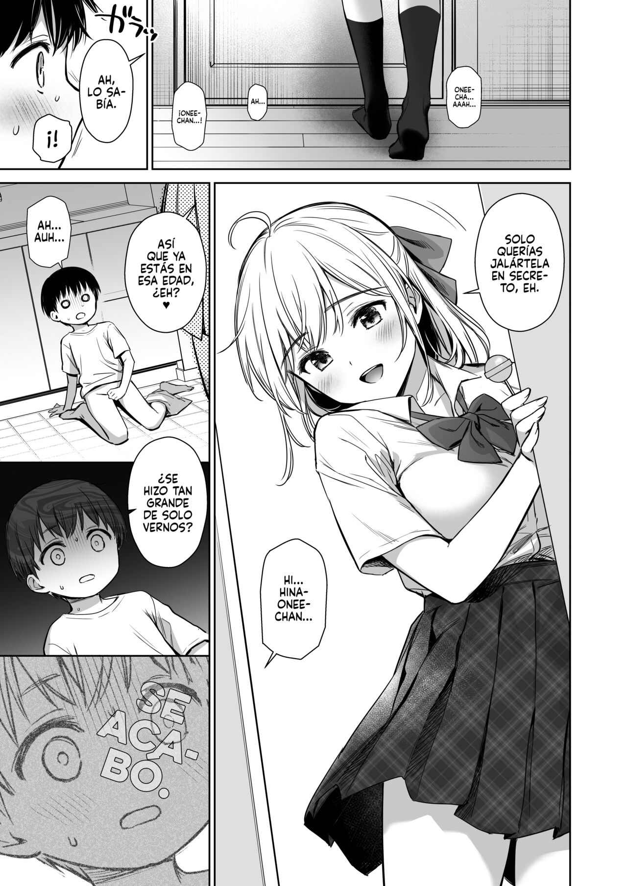 Naisho no Hajimete ~Suunenburi ni Atta Shinseki no Bijin JK Shimai ni Ecchi no Tehodoki Sarechaimasu~ | Nuestra Secreta Primera Vez page 10 full
