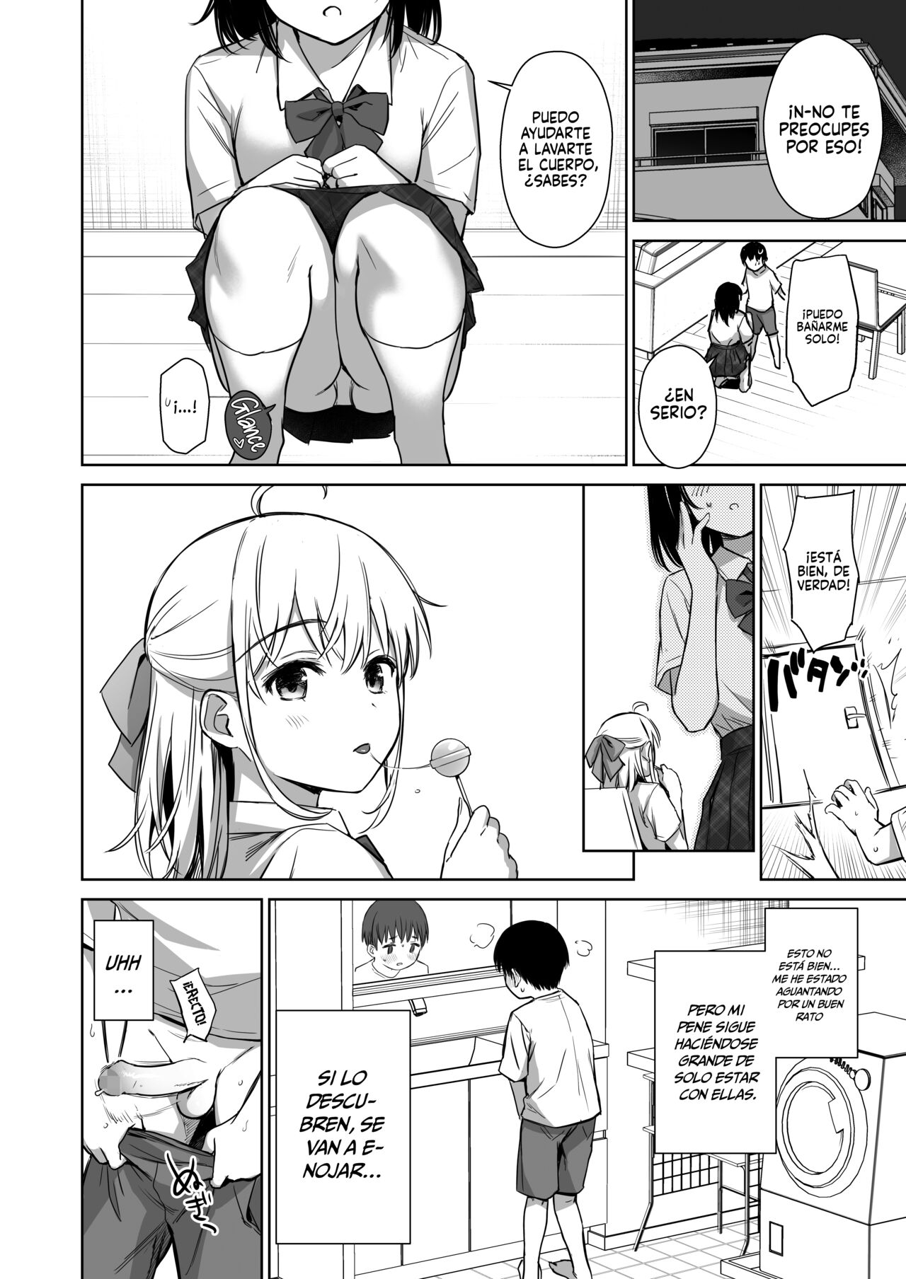 Naisho no Hajimete ~Suunenburi ni Atta Shinseki no Bijin JK Shimai ni Ecchi no Tehodoki Sarechaimasu~ | Nuestra Secreta Primera Vez page 9 full