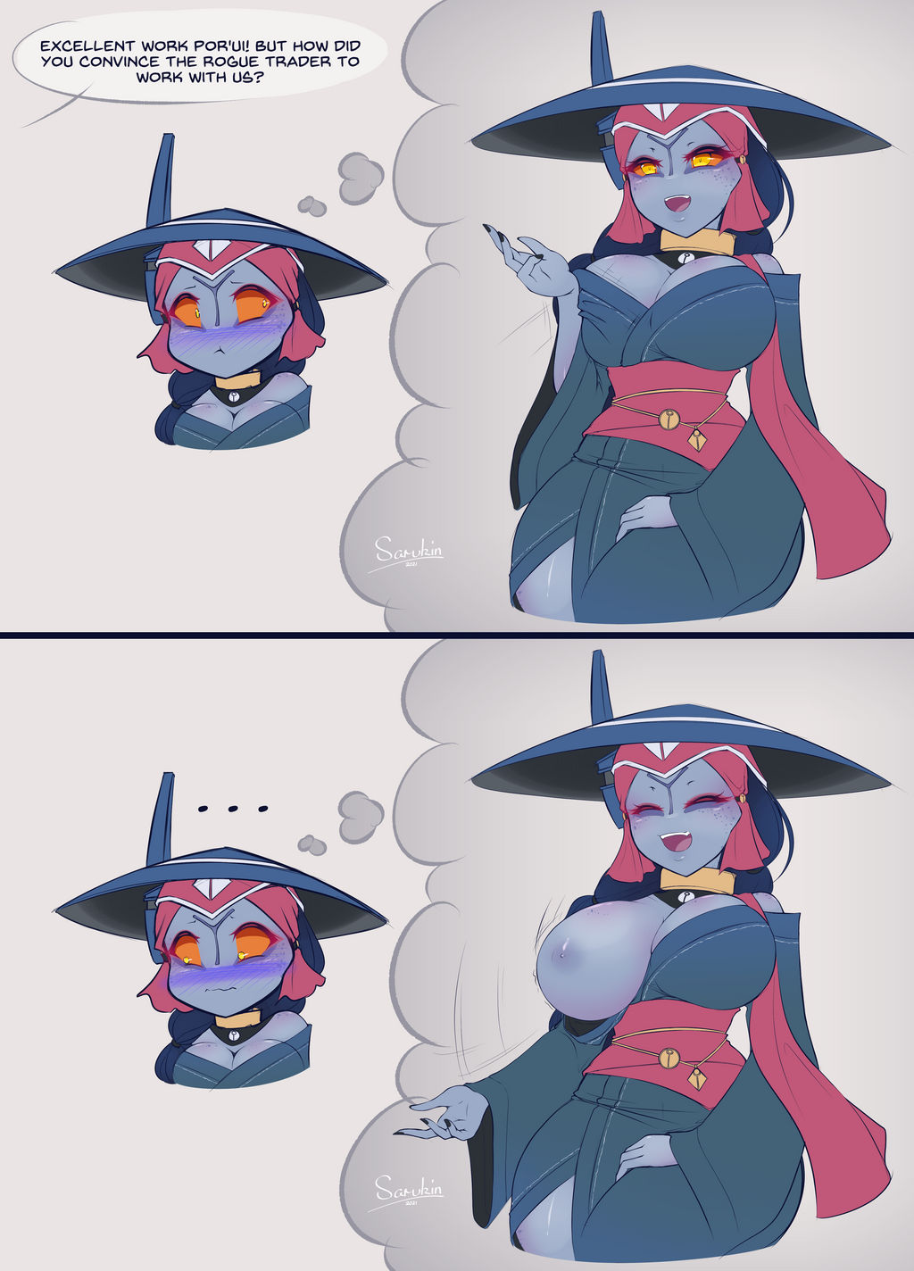 T'au art by Sarukin page 3 full