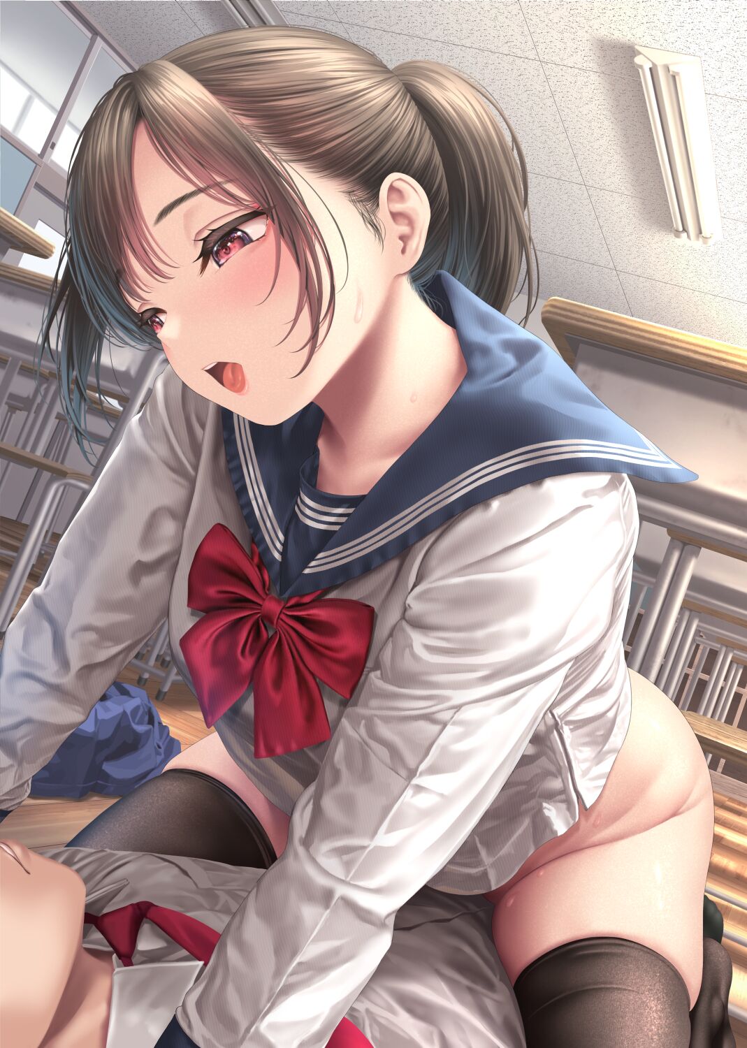 押し倒すJKさん page 1 full