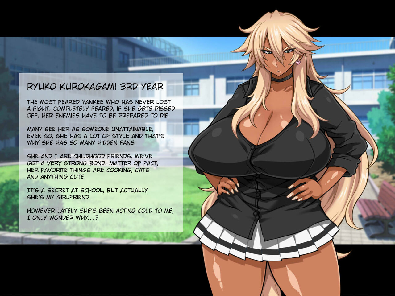 Nandakanda H na Koto o Sasete Kureru W Kuro Gal Yankee page 2 full