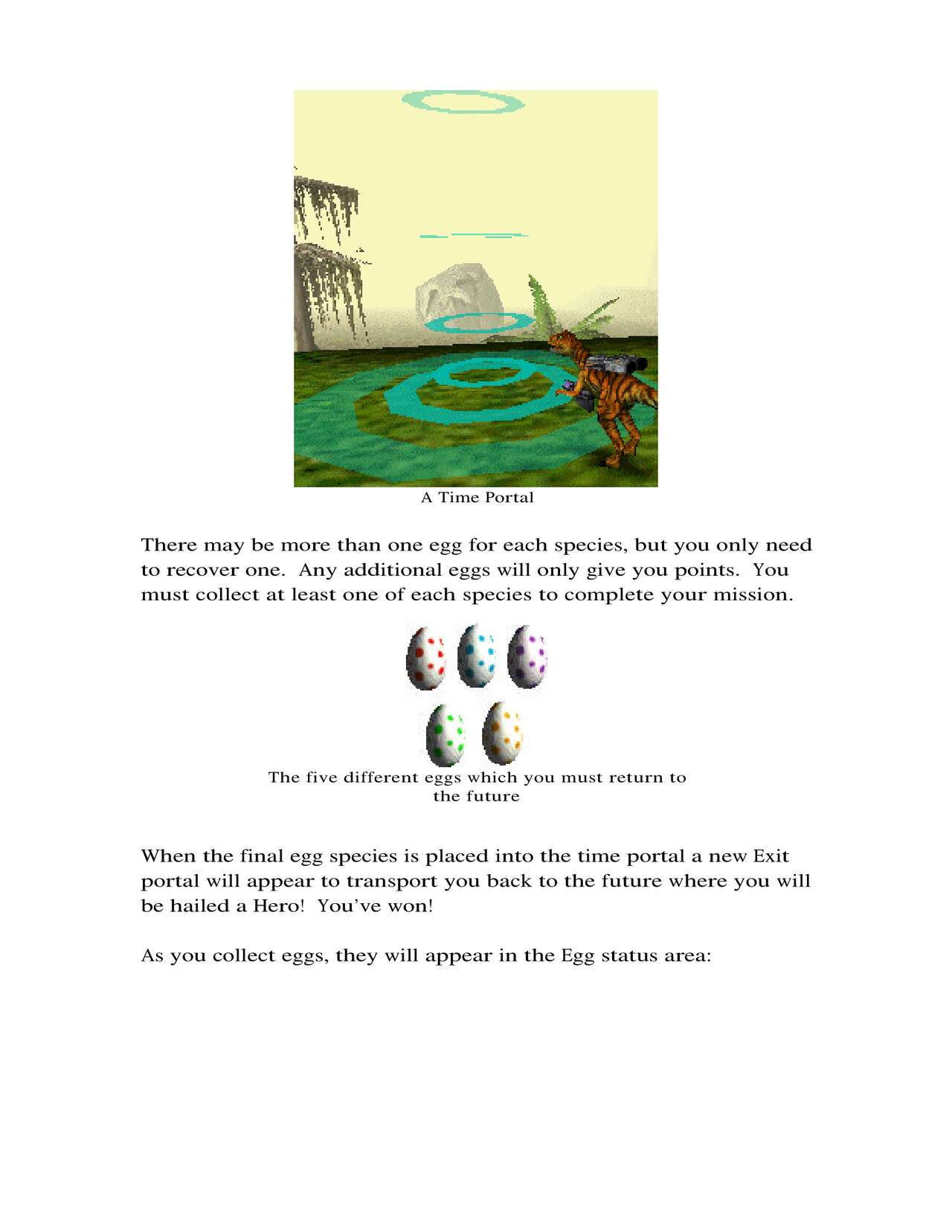 Nanosaur Manual page 9 full
