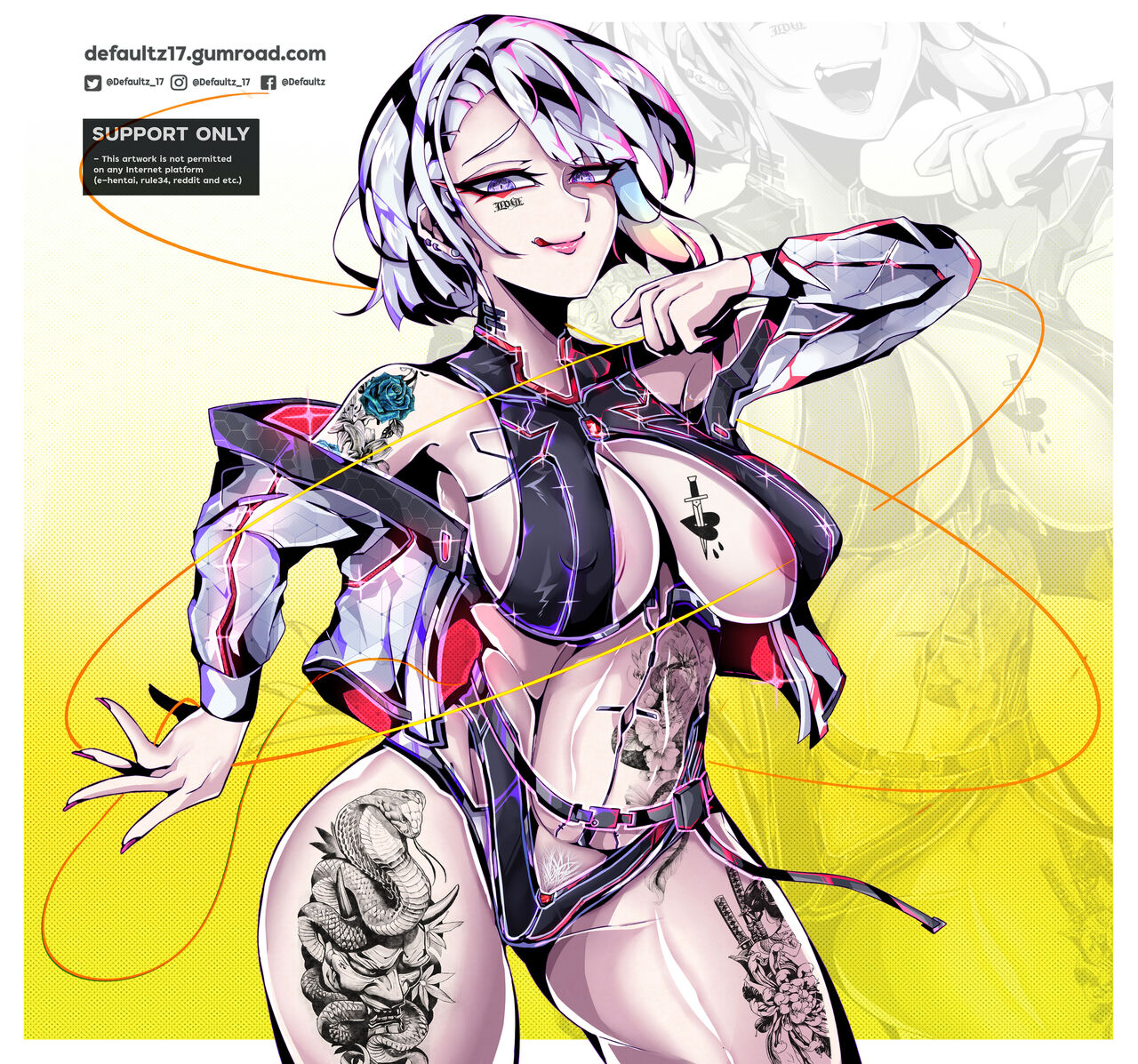 2022 Lucy Edgerunners Gumroad rewards page 8 full