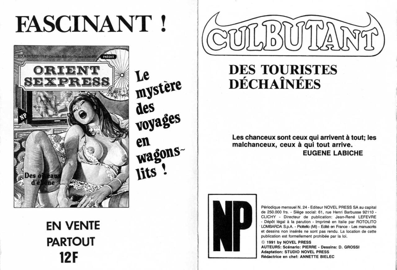 PFA - Novel press Culbutant #24 Des touristes déchainées - b  Erreur sur la marchandise page 2 full