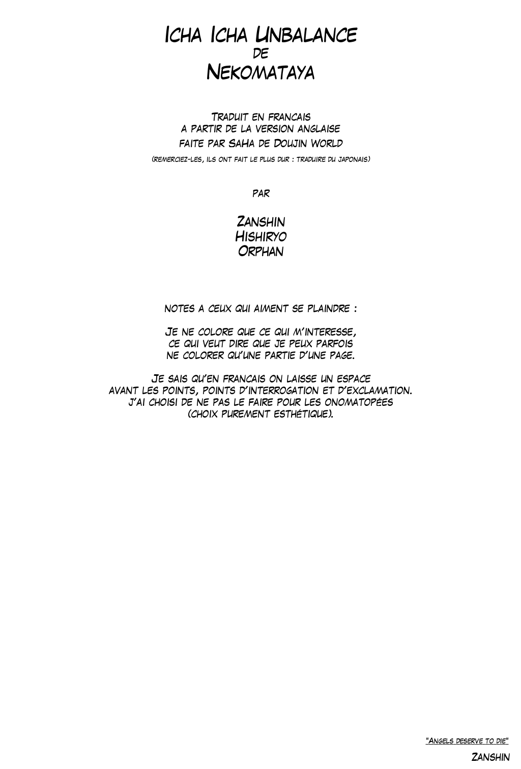 Icha Icha Unbalance page 2 full