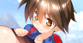 Umihara Kawase-san no Oppai o Iroiro Ijittari Hasande morattari suru Ohanashi. cover