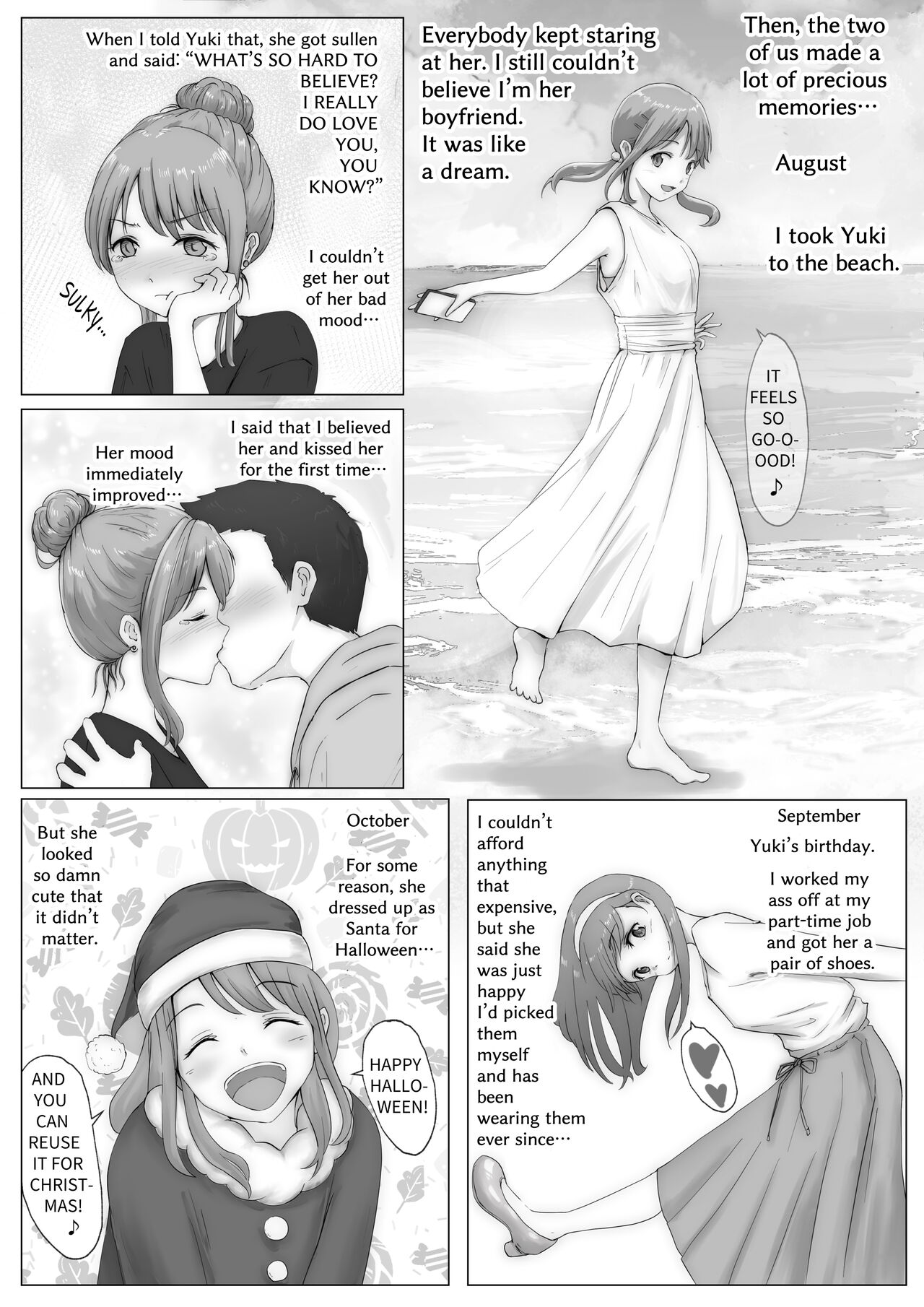 Honto no Kanojo 1 -Ore no Kanojo ga Hoka no Otoko ni Dakareteta nante Shinjinai- | The Real Girlfriend 1 -I Can't Believe Another Man Had My Girlfriend- page 8 full