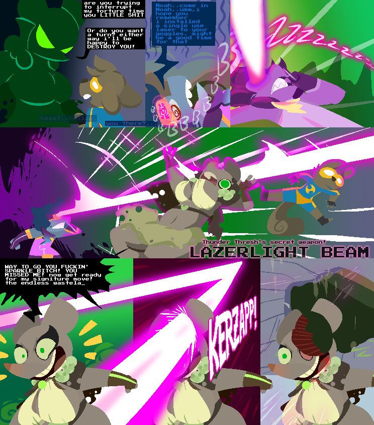 Thunder Thresh Vs Vermin Vile page 7 full