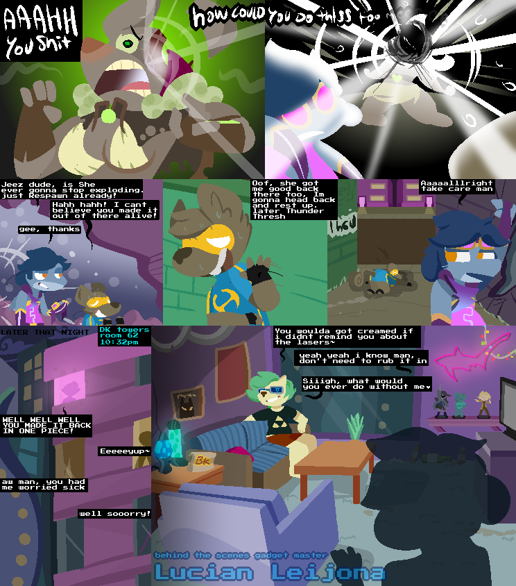 Thunder Thresh Vs Vermin Vile page 8 full