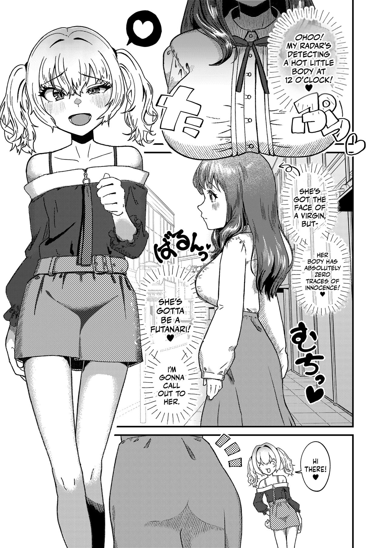 Mesu Gal Otokonoko ga Futanari Onee-san ni Wakarasarechau...! | A Bitchy Femboy Gyaru Comes To 'Understand' A Futanari Onee-san! page 5 full