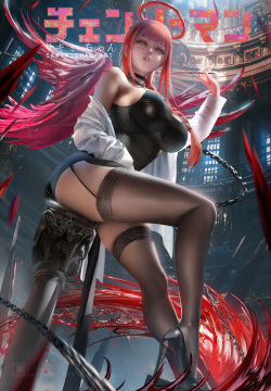 【sakimichan】电锯人chainsaw_man玛奇玛差分6张