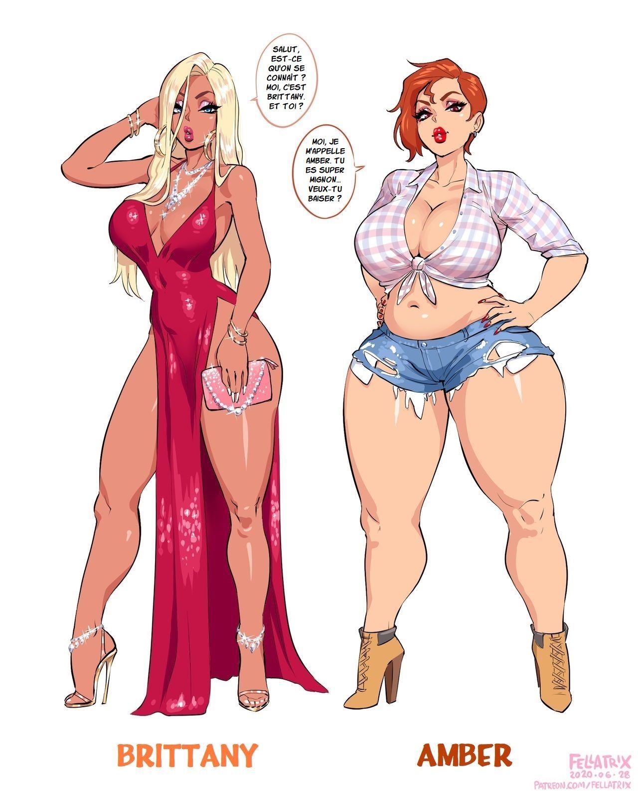 Brittany Amber Meet / Brittany et Amber la M.I.L.F. racolent ensemble page 2 full