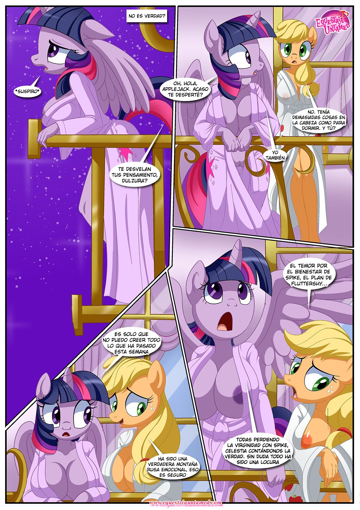 La Fantasía Definitiva de Spike O El Harem del Rey Dragón | page 5 full