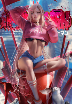 【sakimichan】电锯人chainsaw_man帕瓦差分6张