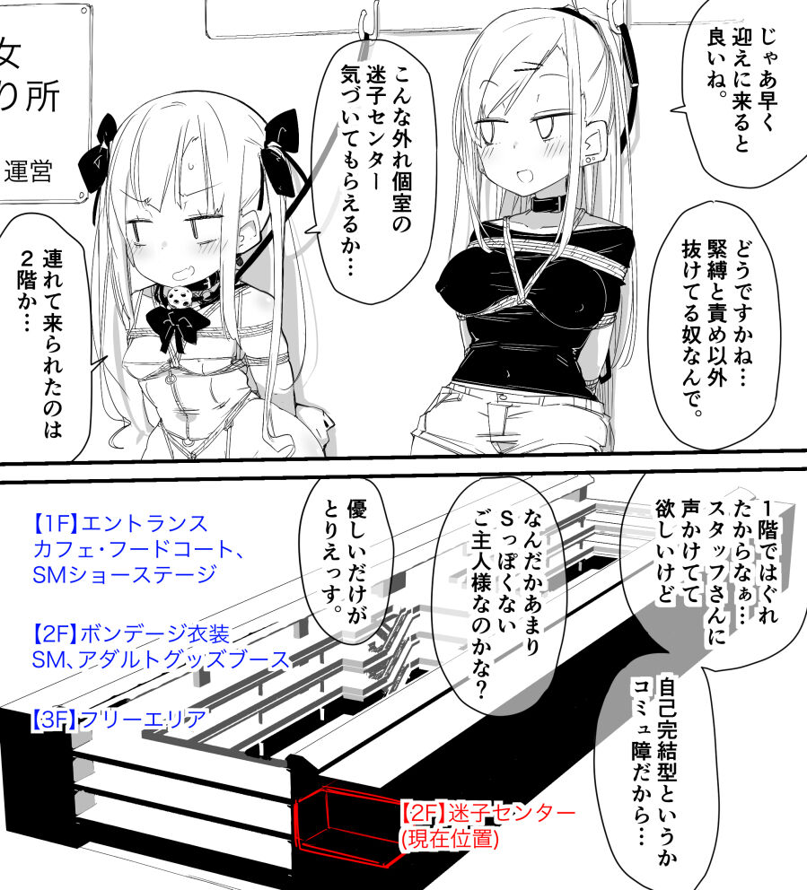 デパート型SMイベント会場・迷子のM女誘拐連れ回し page 7 full