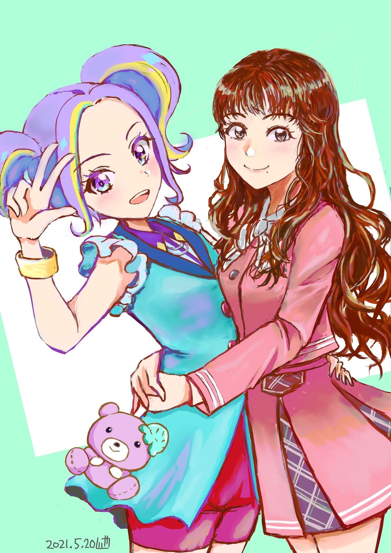 Aikatsu Planet! Illustration Image by Jungle Pocke page 2 full