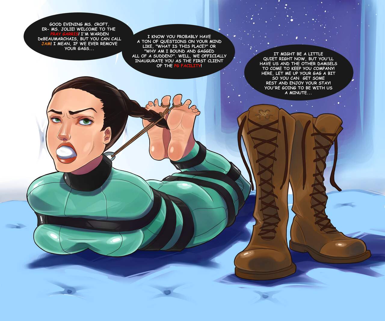Welcome To The Pray Garris page 1 full