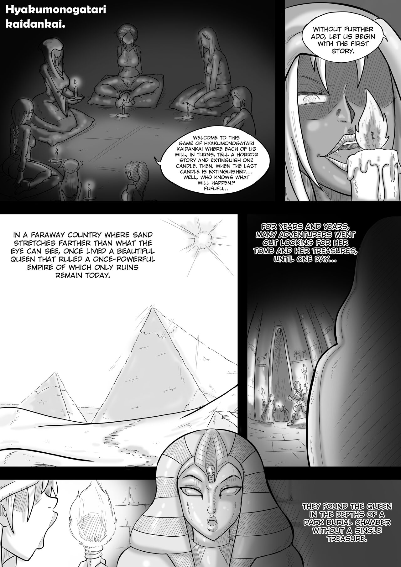 Halloween Vore Stories. page 1 full