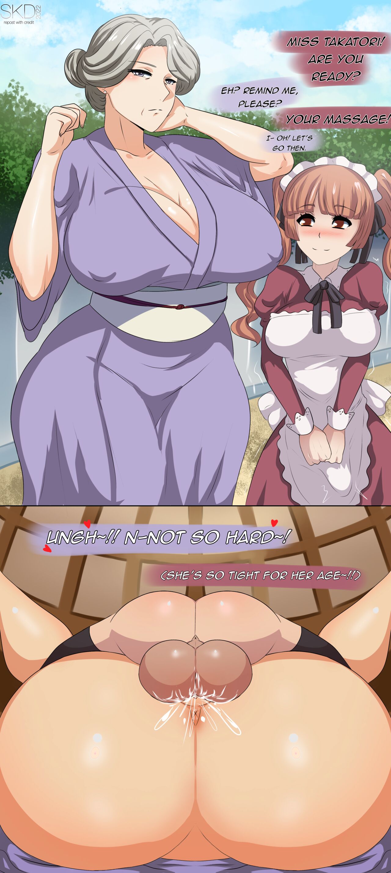 Massaging the Elderly page 2 full