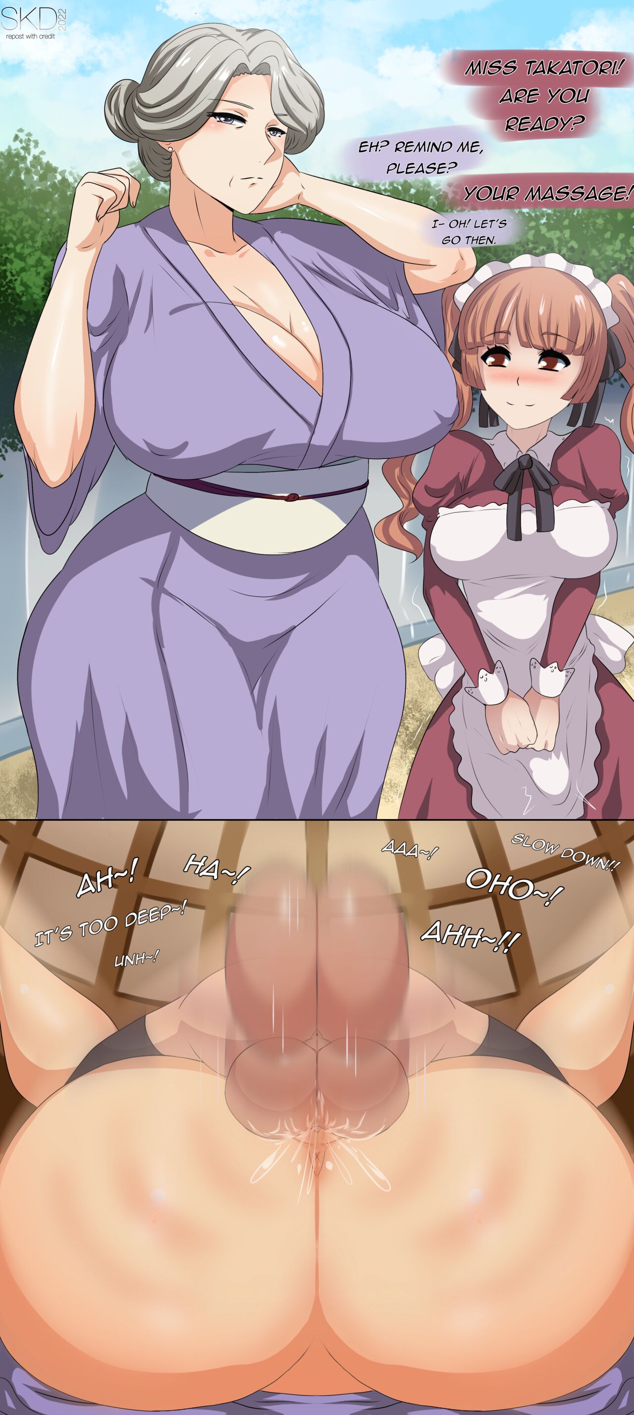 Massaging the Elderly page 3 full