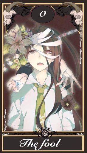 Danganronpa Tarot Cards page 1 full