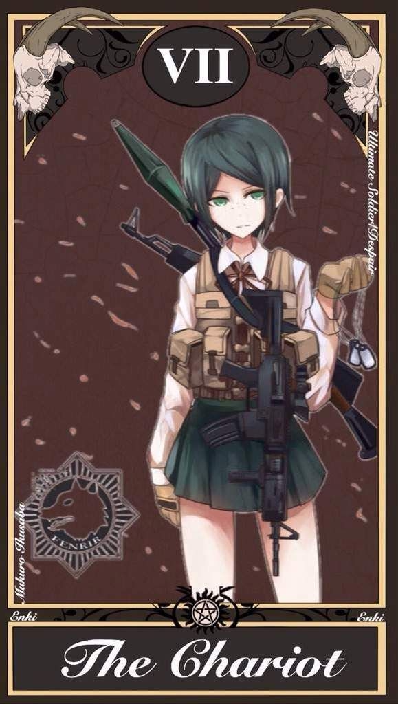 Danganronpa Tarot Cards page 8 full