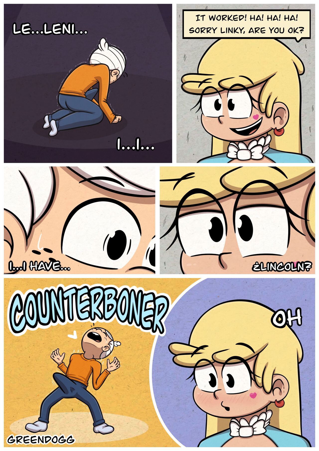 The Lewd Halloween / The Loud House - Greendogg page 8 full