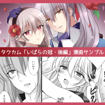 FEif takukamu manga sanpuru `ibaranokanmuri kōhen' cover