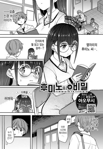 Fuminosan no Himegoto | 후미노 씨의 비밀 cover