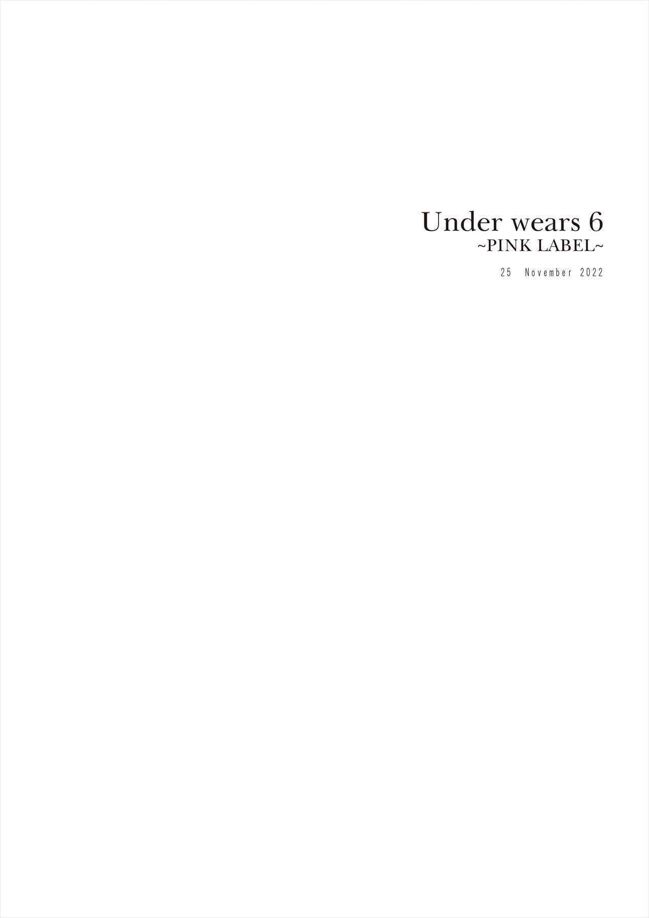 Under wears6 -PINK LABEL- page 4 full