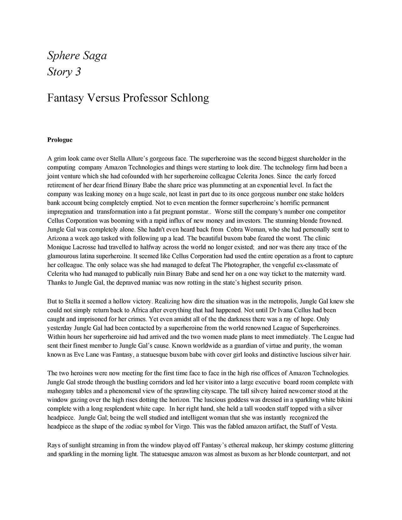 Fantasy Vs Professor Schlong page 2 full