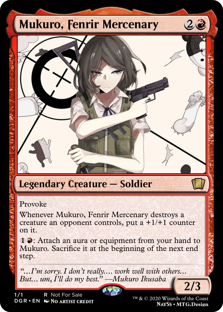 Danganronpa Parody Battle Cards page 3 full