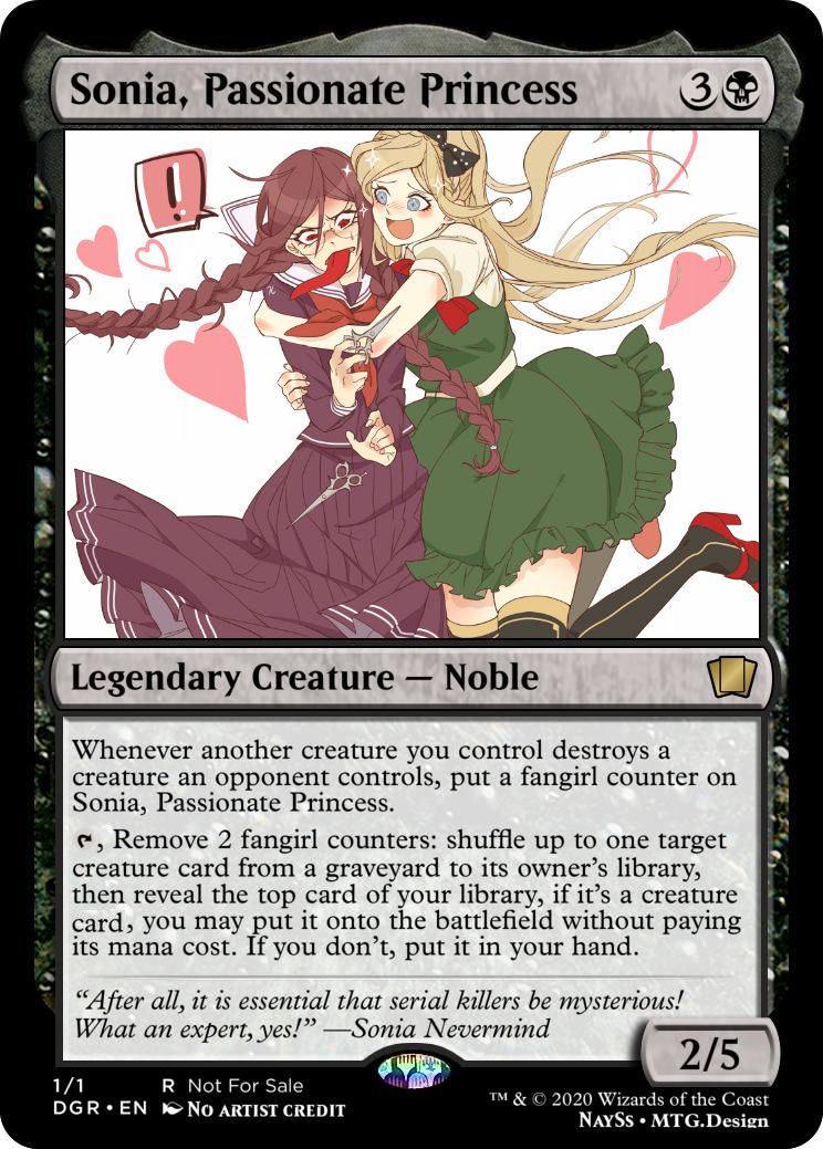 Danganronpa Parody Battle Cards page 4 full