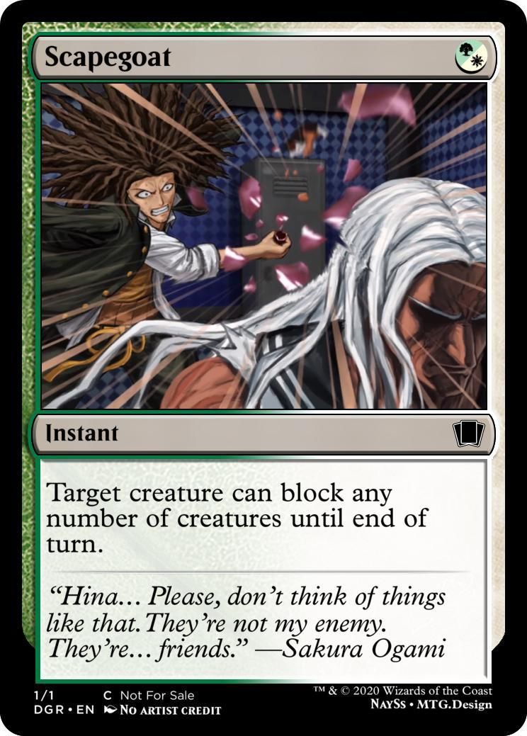 Danganronpa Parody Battle Cards page 5 full