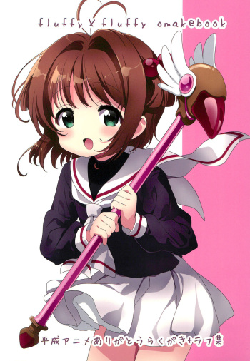 Heisei Anime Arigatou Rakugaki + Rough-shuu cover