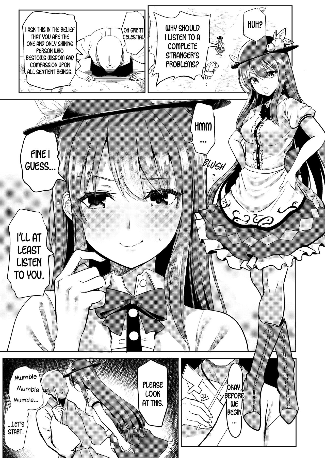 Saimin de Joushiki Kaihen Sareta Awarena Tenshi-chan page 2 full