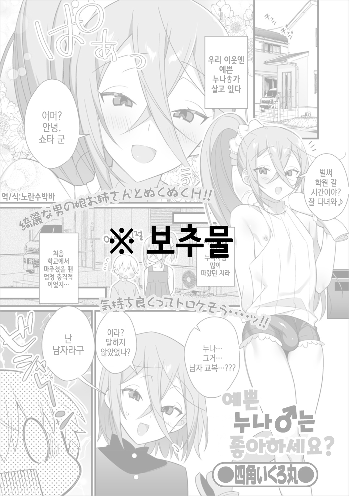 Kireina Onesan♂ wa Sukidesuka? | 예쁜 누나♂는 좋아하세요? page 1 full