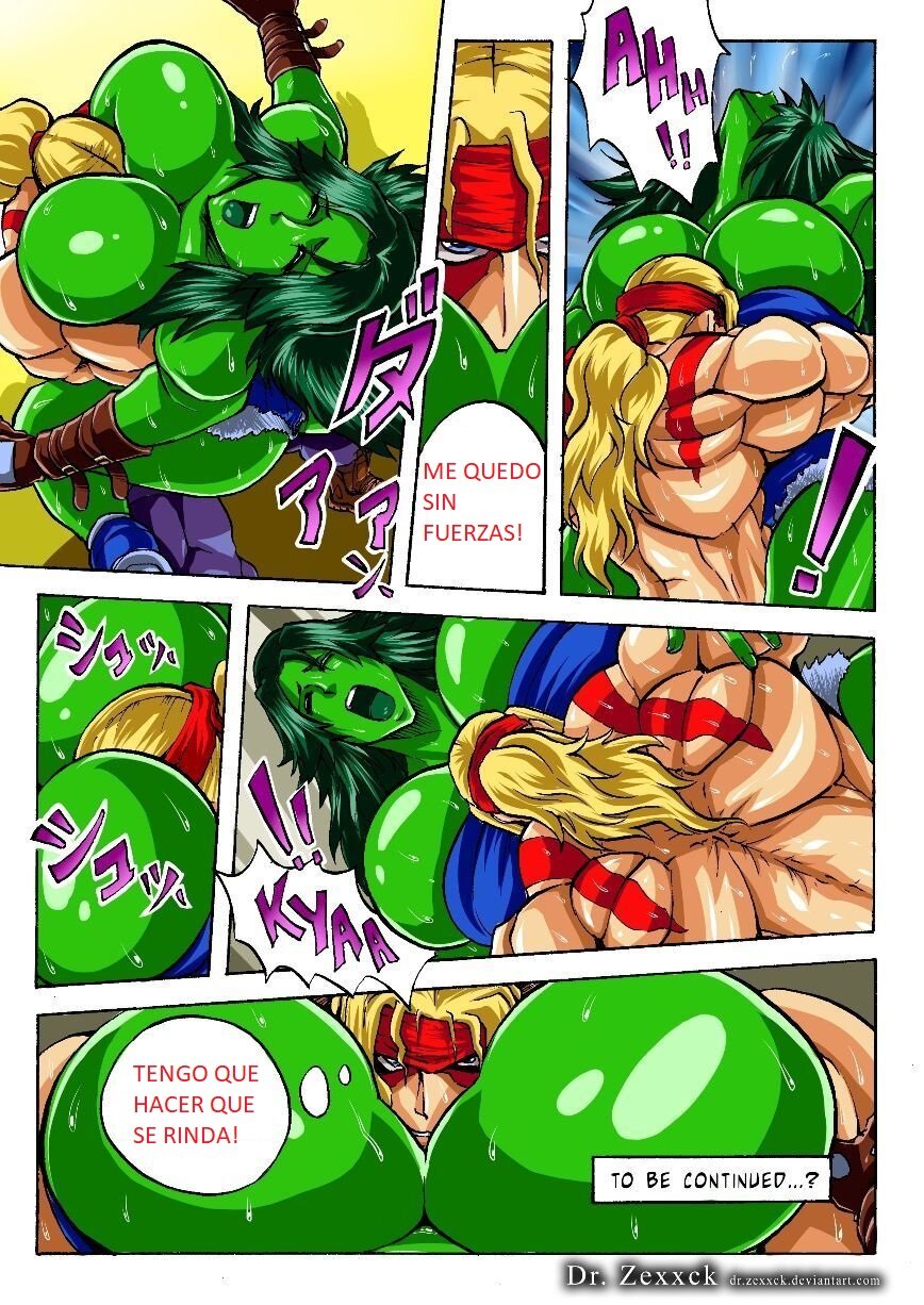 Alex vs. She Hulk page 5 full