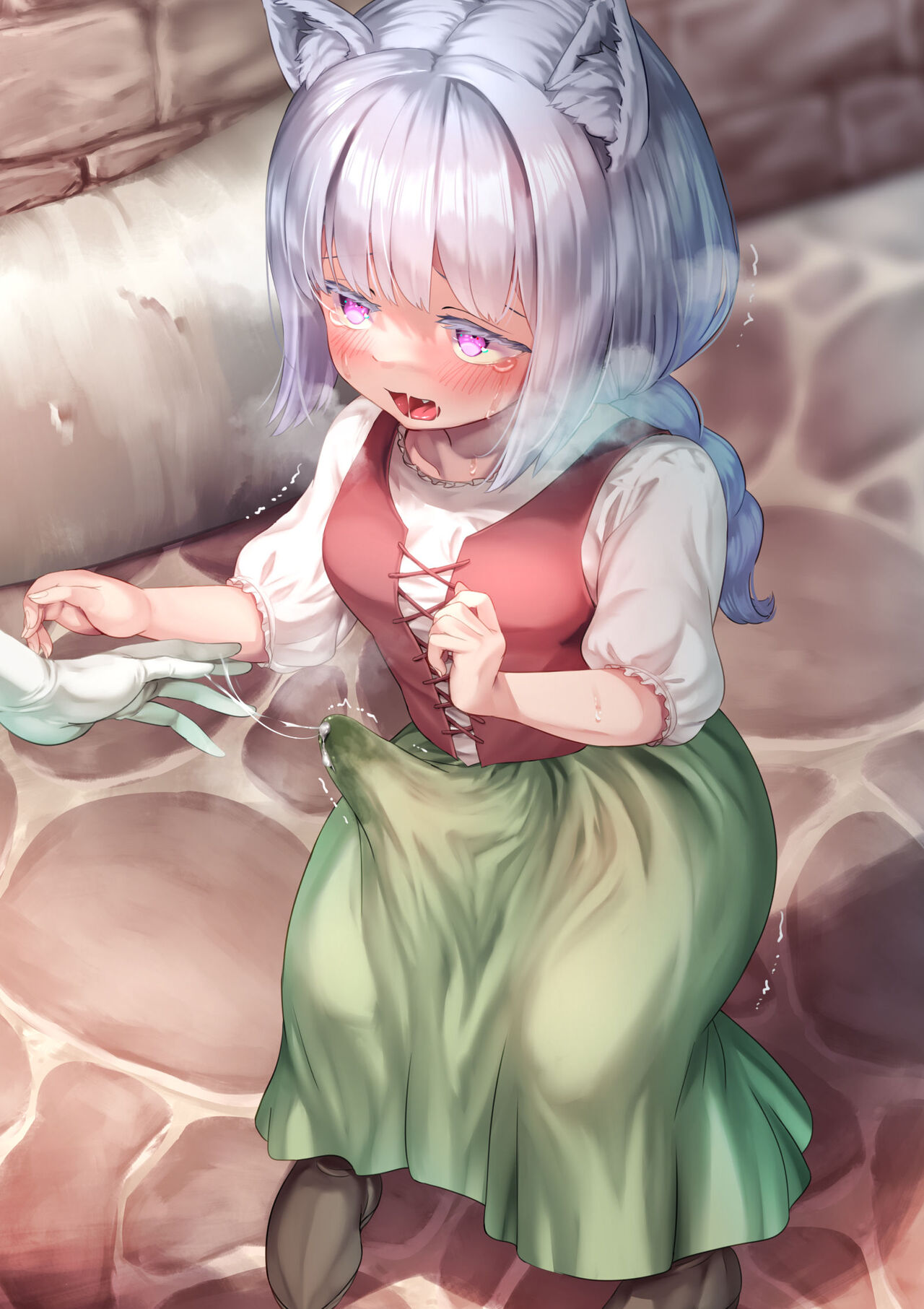Michibata de Sawararechau Futanari Kemomimi-chan page 7 full