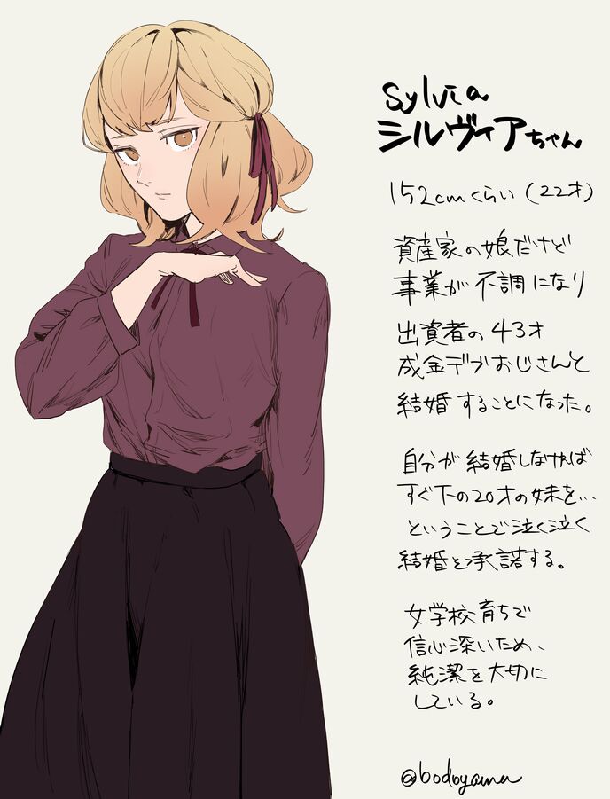 Narikin to Kekkon saserareta Botsuraku Shisanka no Musume Sylvia-chan page 2 full